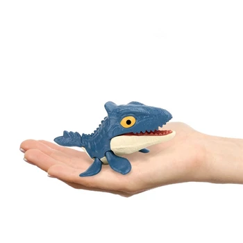 Finger Biting Dinosaur Модел играчки Подвижни стави Мини симулация Динозаври за деца Деца Образователна играчка Момчета Подаръци за рожден ден