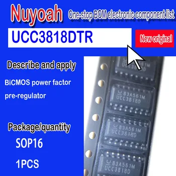 UCC3818D чисто нов оригинален спот UCC3818DTR UCC3818D SOP16 чип за управление на мощността BiCMOS фактор на мощността предварително регулатор .
