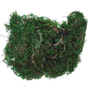 Симулация на изкуствен мъх лишеи Фалшиви зелени растения за декорация на вътрешен двор (20g / Small Pack) Тревно руло Moos