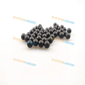  50PCS до 600PCS диаметър 4mm до 12.7mm NBR гумена топка нитрил каучук запечатване топка каучук NBR топка имат малка мухъл линия NBR топка