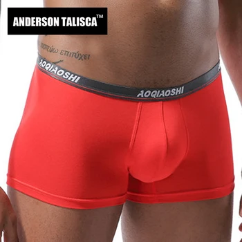 ANDERSON TALISCA Brand New Modal Underwear Men Boxer Healthy Para Hombre Man Penis Mens Boxers Masculina Boxershorts Size M-2XL