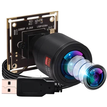 CMOS IMX323 2.8-12mm обектив с ниско осветление звездна светлина Full HD 1080P уеб камера
