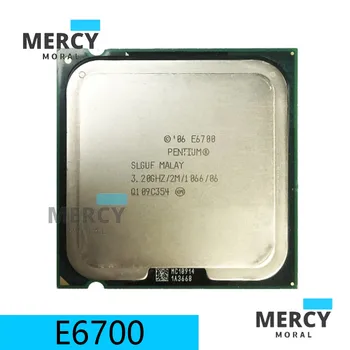 E6700 За Intel Pentium Двуядрен 3.2GHz двуядрен процесор 2M 65W 1066 LGA 775