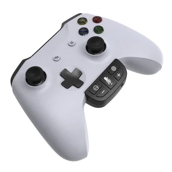 Game Controller Sound Enhancer с 3.5mm аудио щепсел безжичен контролер стерео слушалки конвертор за Xbox One S / X