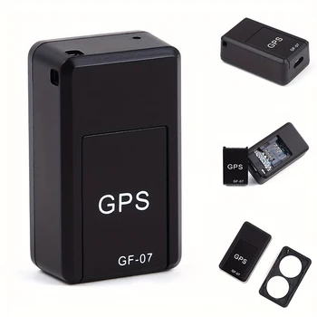 Mini GPS Tracker Car Waterproof Vehicle GPS Tracker Auto Voice Monitor Strong Magnetic Mount SIM Message Positioner