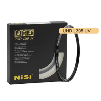 NISI UHD L395 UV филтър за обектив на камерата 39 40.5 49 52 58 60 62 67 72 77 82 95 мм за Canon Nikon Sony DSLR фотоапарат обектив филтър