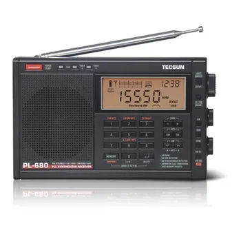 PL-680 Радио FM цифрова настройка Full-Band FM / MW / SBB / PLL синтезиран стерео радио приемник преносим високоговорител