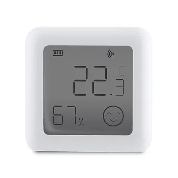 Tuya Smart Home Температурен сензор за влажност Мини LCD цифров дисплей Сензор за температура на влажността Монитор Bluetooth-съвместим