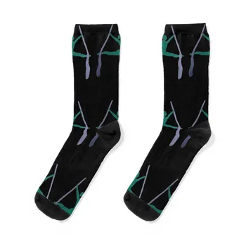 въздушна коприна разделя двойно крак заключване (балк фон) Чорапи лукс памук топла зима Мъжки чорапи Луксозна марка Дамски