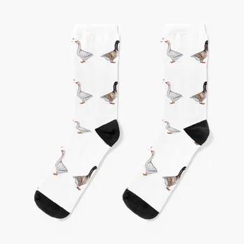 Гъски Любовни чорапи забавен подарък хип-хоп бягане мъжки чорапи дамски