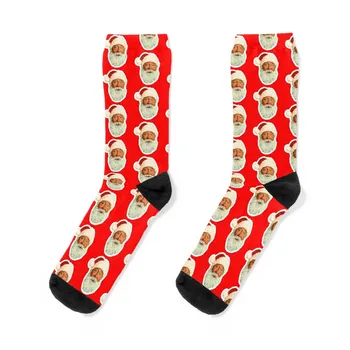 Дядо Коледа Лице 01 Чорапи Чорапи за катерене памучни чорапи спортни чорапи МОДА Дамски чорапи Мъжки