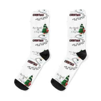 Коледна атмосфера Чорапи аниме чорапи чорапи за Коледа Чорапи Дамски Мъжки