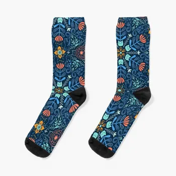 Котки калейдоскоп. Цветя и котета. Чорапи тенис нови в обичай Дамски чорапи Мъжки