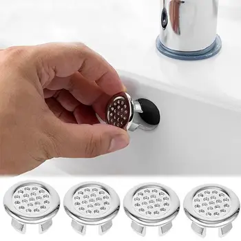 Мивка за баня кръгъл пръстен преливник капак резервна мивка мивка пластмасова подредена подстригване баня керамичен басейн керамични саксии преливник пръстен