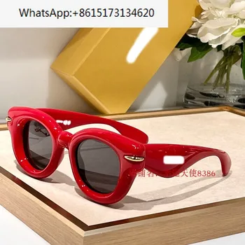 Мъжки и дамски кръгли рамки персонализирани слънчеви очила с авангардни слънчеви очила за пътуване