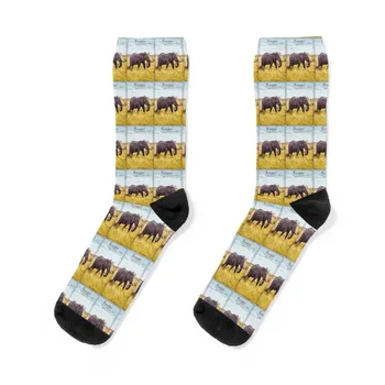 Национален парк Крюгер Чорапи луд персонализиран подарък Дамски чорапи Мъжки