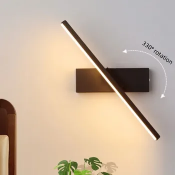 Ниша дизайн кръг Led спалня проучване хол стена лампа