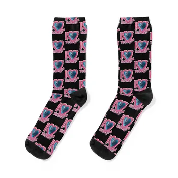ОБИЧАМ ПРИЯТЕЛКАТА СИ ХАЛСИН (НО САМО МЕЧКАТА) Чорапи ярка жартиера Туристически обувки глезена Неплъзгащи се чорапи за мъже Дамски