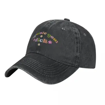Регулирай пишката си - 70-те Грууви каубойска шапка персонализирана шапка шапка плаж марка мъжка шапка Шапки за голф Мъжки Дамски
