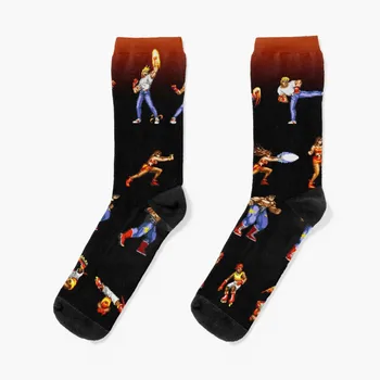 Улици на яростта Пиксел Арт чорапи футбол футбол по поръчка спорт баскетбол момиче чорапи мъжки