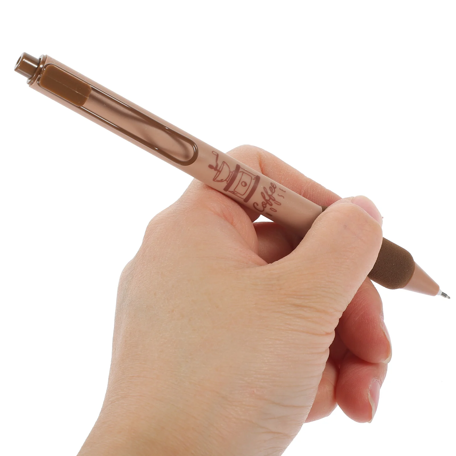 4pcs Натиснете тип писалка мастило писалка за деца гел писалка прекрасен гладък писане писалка реклама подарък