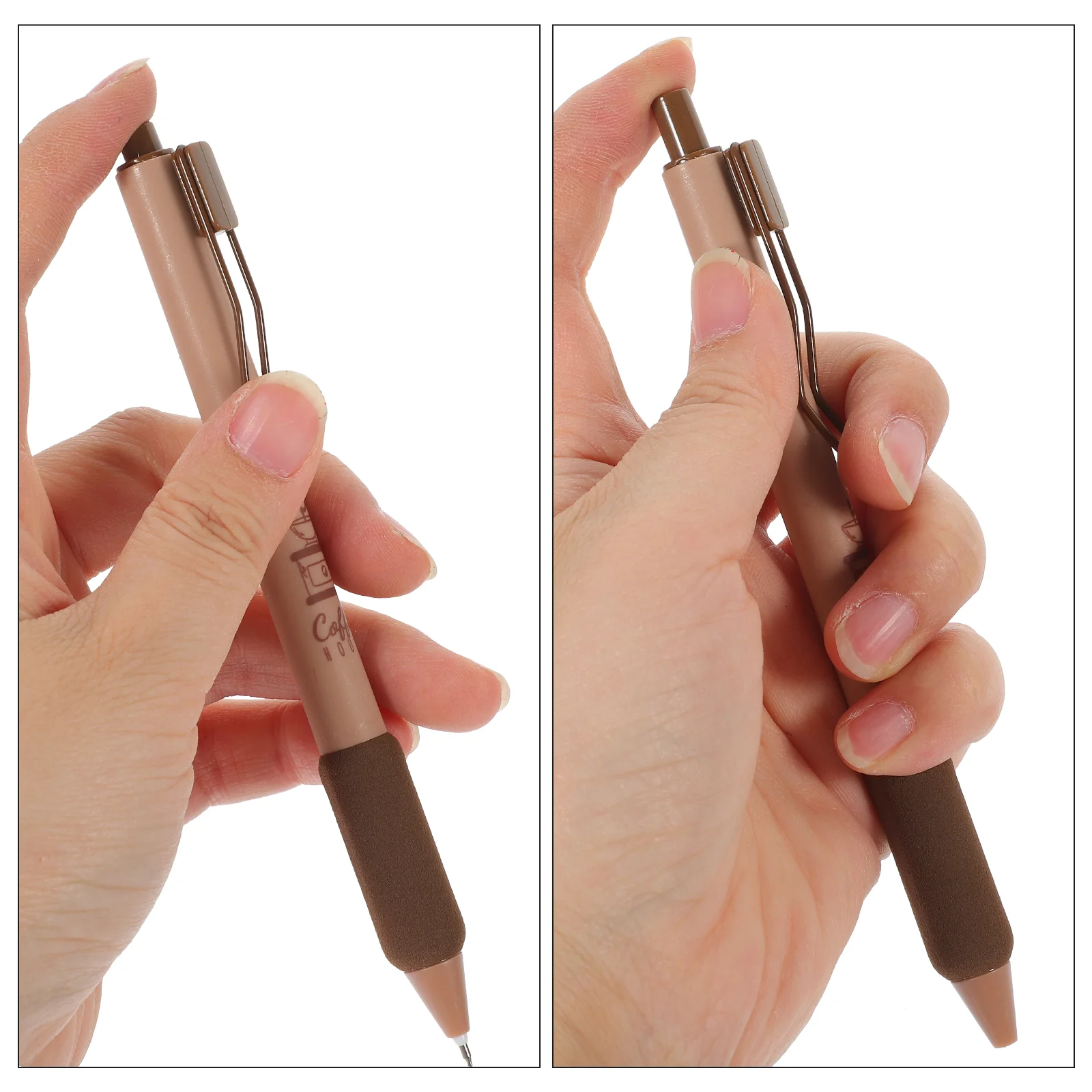 4pcs Натиснете тип писалка мастило писалка за деца гел писалка прекрасен гладък писане писалка реклама подарък