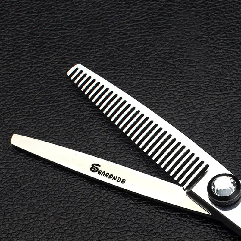 Лява ръка фризьорски салон бръснарница ножици професионални ножици за рязане на коса ножици клипер лява ръка Tesoura 6.0 440c