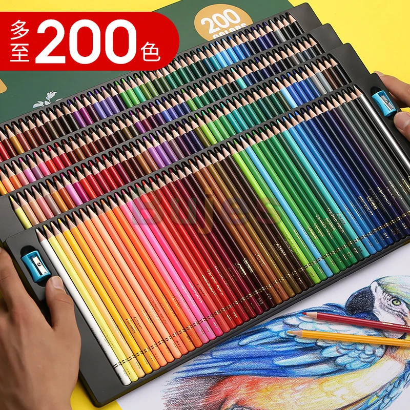 48 72 120 150 200 маслен цвят молив акварел рисуване молив комплект художник учен живопис комплект училище изкуство Консумативи ръчно рисуване